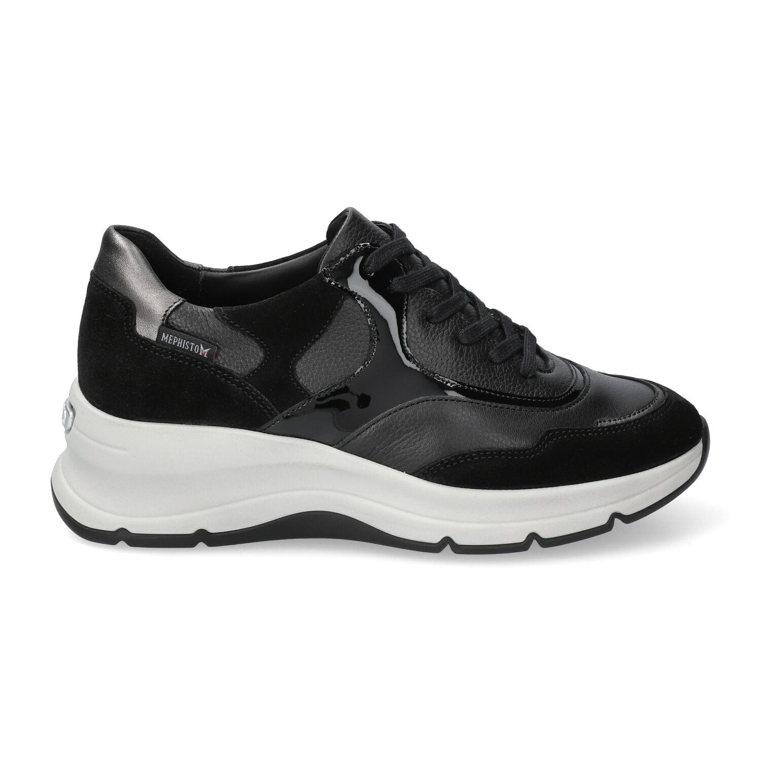 lacets femme modèle Halbane noir - Mephisto